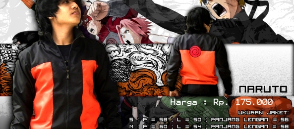 Jaket Naruto Murah